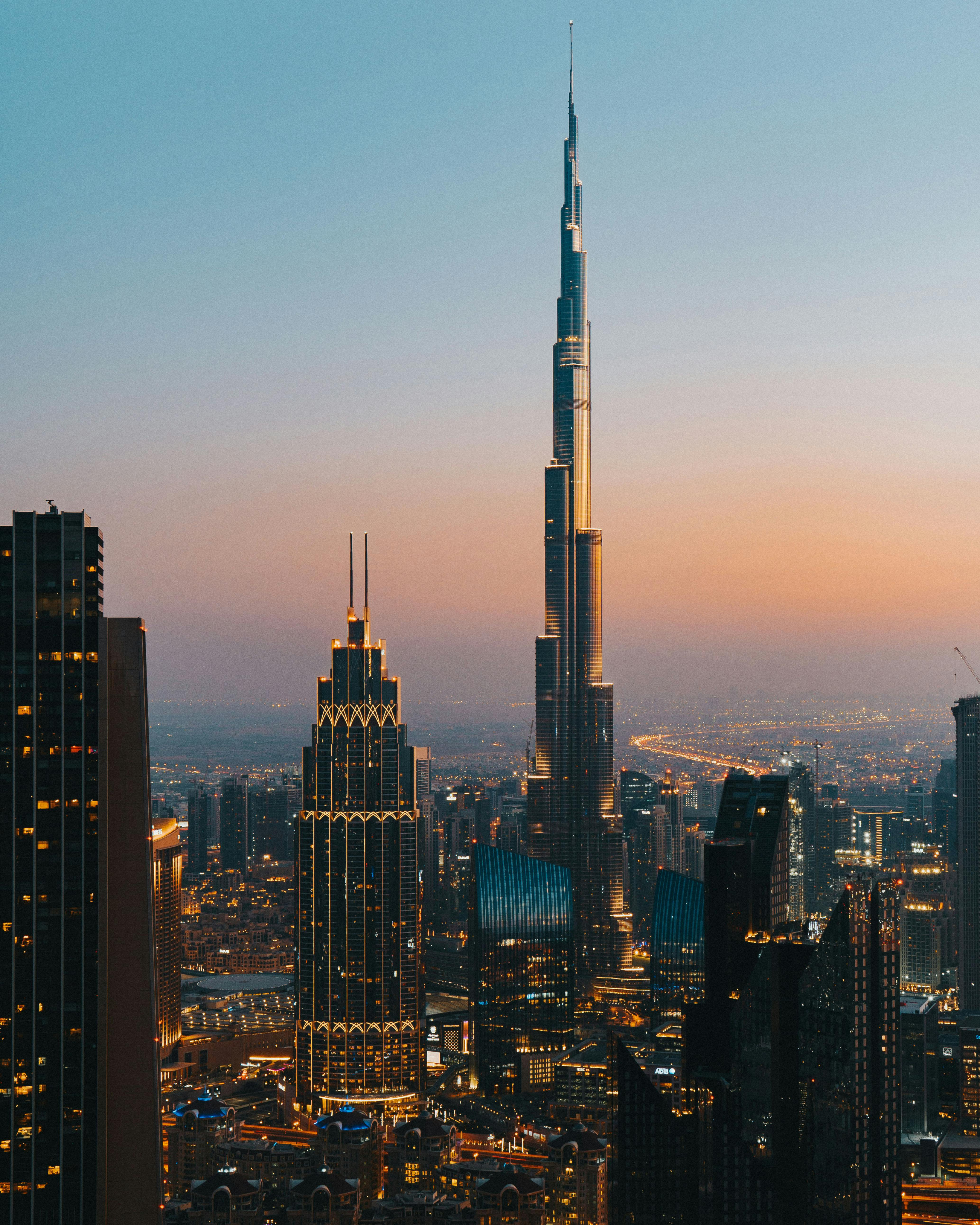 Dubai at night